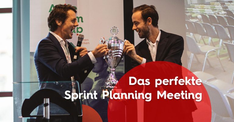 Das perfekte Sprint Planning Meeting Banner